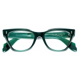 Cutler & Gross - 9288 Cat Eye Optical Glasses - Emerald Colour Studio - Luxury - Cutler & Gross Eyewear