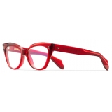 Cutler & Gross - 9288 Cat Eye Optical Glasses - Lipstick Red - Luxury - Cutler & Gross Eyewear
