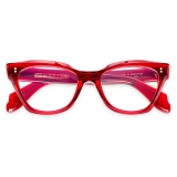 Cutler & Gross - 9288 Cat Eye Optical Glasses - Lipstick Red - Luxury - Cutler & Gross Eyewear