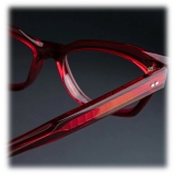 Cutler & Gross - 9288 Cat Eye Optical Glasses - Lipstick Red - Luxury - Cutler & Gross Eyewear