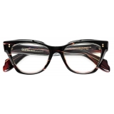 Cutler & Gross - 9288 Cat Eye Optical Glasses - Striped Brown Havana - Luxury - Cutler & Gross Eyewear