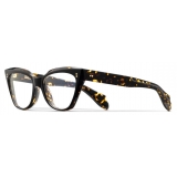 Cutler & Gross - 9288 Cat Eye Optical Glasses - Black on Havana - Luxury - Cutler & Gross Eyewear