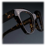 Cutler & Gross - 9288 Cat Eye Optical Glasses - Black on Havana - Luxury - Cutler & Gross Eyewear