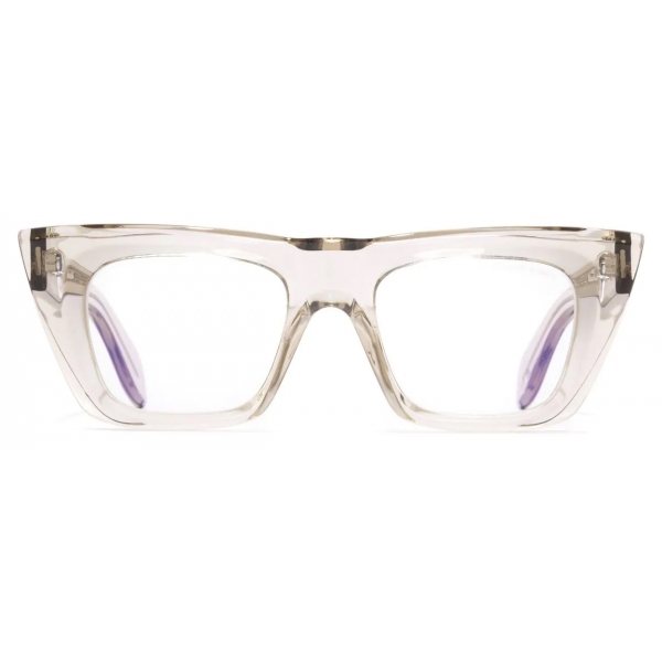 Cutler & Gross - The Great Frog Love and Death Cat Eye Optical Glasses - Sand Crystal - Luxury - Cutler & Gross Eyewear