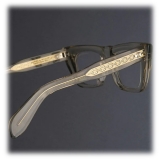 Cutler & Gross - The Great Frog Love and Death Cat Eye Optical Glasses - Sand Crystal - Luxury - Cutler & Gross Eyewear