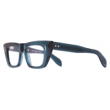 Cutler & Gross - The Great Frog Love and Death Cat Eye Optical Glasses - Deep Teal - Luxury - Cutler & Gross Eyewear