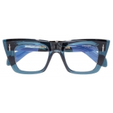 Cutler & Gross - The Great Frog Love and Death Cat Eye Optical Glasses - Deep Teal - Luxury - Cutler & Gross Eyewear