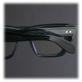 Cutler & Gross - The Great Frog Love and Death Cat Eye Optical Glasses - Deep Teal - Luxury - Cutler & Gross Eyewear