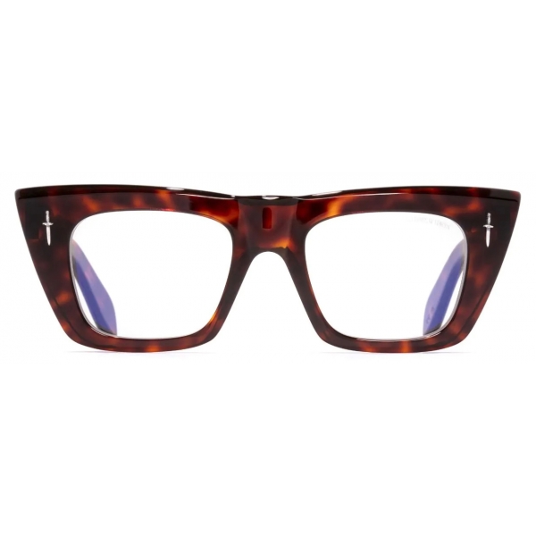 Cutler & Gross - The Great Frog Love and Death Cat Eye Optical Glasses - Dark Turtle - Luxury - Cutler & Gross Eyewear