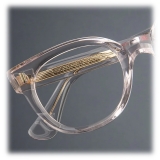 Cutler & Gross - 9298 Cat Eye Optical Glasses - Nude Pink - Luxury - Cutler & Gross Eyewear