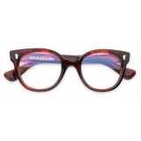 Cutler & Gross - 9298 Cat Eye Optical Glasses - Red Havana - Luxury - Cutler & Gross Eyewear