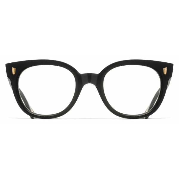 Cutler & Gross - 9298 Cat Eye Optical Glasses - Black on Dark Turtle - Luxury - Cutler & Gross Eyewear