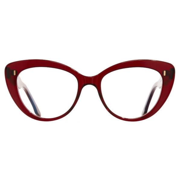 Cutler & Gross - 1350 Cat Eye Optical Glasses - Small - Bordeaux Red - Luxury - Cutler & Gross Eyewear