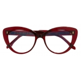 Cutler & Gross - 1350 Cat Eye Optical Glasses - Small - Bordeaux Red - Luxury - Cutler & Gross Eyewear