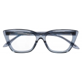 Cutler & Gross - 1241 Cat Eye Optical Glasses - Brooklyn Blue - Luxury - Cutler & Gross Eyewear