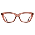 Cutler & Gross - 1241 Cat Eye Optical Glasses - Rhubarb - Luxury - Cutler & Gross Eyewear