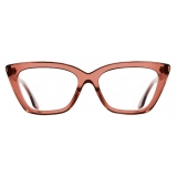 Cutler & Gross - 1241 Cat Eye Optical Glasses - Rhubarb - Luxury - Cutler & Gross Eyewear