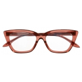 Cutler & Gross - 1241 Cat Eye Optical Glasses - Rhubarb - Luxury - Cutler & Gross Eyewear