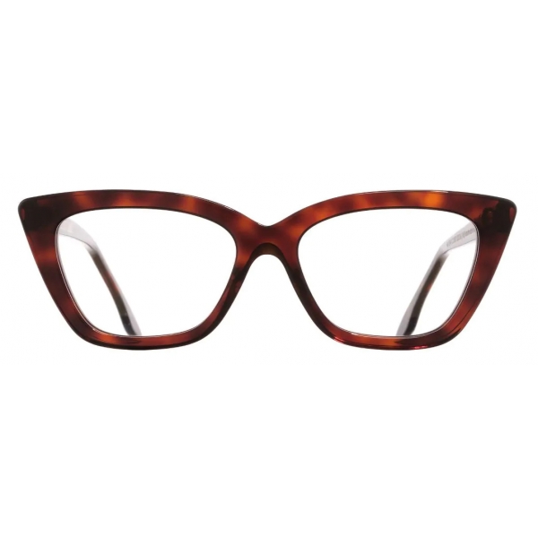 Cutler & Gross - 1241 Cat Eye Optical Glasses - Dark Turtle - Luxury - Cutler & Gross Eyewear
