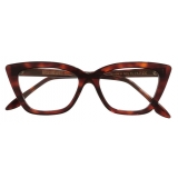 Cutler & Gross - 1241 Cat Eye Optical Glasses - Dark Turtle - Luxury - Cutler & Gross Eyewear