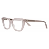 Cutler & Gross - 1241 Cat Eye Optical Glasses - Prawn Cocktail - Luxury - Cutler & Gross Eyewear