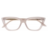 Cutler & Gross - 1241 Cat Eye Optical Glasses - Prawn Cocktail - Luxury - Cutler & Gross Eyewear