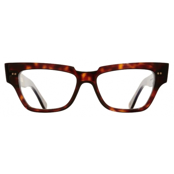 Cutler & Gross - 1379 Blue Light Filter Cat Eye Optical Glasses - Dark Turtle - Luxury - Cutler & Gross Eyewear