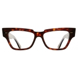 Cutler & Gross - 1379 Blue Light Filter Cat Eye Optical Glasses - Dark Turtle - Luxury - Cutler & Gross Eyewear