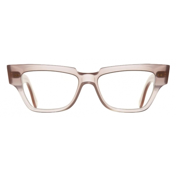 Cutler & Gross - 1379 Blue Light Filter Cat Eye Optical Glasses - Prawn Cocktail - Luxury - Cutler & Gross Eyewear