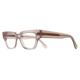 Cutler & Gross - 1379 Blue Light Filter Cat Eye Optical Glasses - Prawn Cocktail - Luxury - Cutler & Gross Eyewear