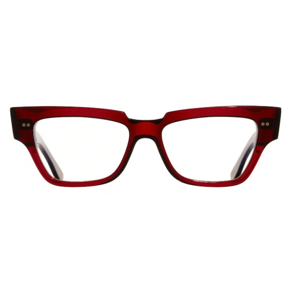 Cutler & Gross - 1379 Blue Light Filter Cat Eye Optical Glasses - Burgundy - Luxury - Cutler & Gross Eyewear