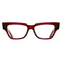 Cutler & Gross - 1379 Blue Light Filter Cat Eye Optical Glasses - Burgundy - Luxury - Cutler & Gross Eyewear