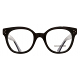 Cutler & Gross - 1298 Cat Eye Optical Glasses - Black - Luxury - Cutler & Gross Eyewear