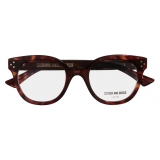 Cutler & Gross - 1298 Cat Eye Optical Glasses - Dark Turtle - Luxury - Cutler & Gross Eyewear