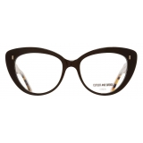 Cutler & Gross - 1350 Cat Eye Optical Glasses - Black Taxi - Luxury - Cutler & Gross Eyewear