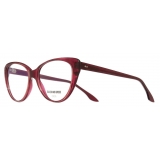 Cutler & Gross - 1370 Cat Eye Optical Glasses - Red Mini - Luxury - Cutler & Gross Eyewear