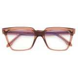 Cutler & Gross - 1346 Cat Eye Optical Glasses - Classic Brown Crystal - Luxury - Cutler & Gross Eyewear