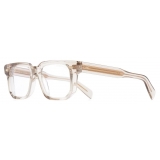 Cutler & Gross - 1410 Square Optical Glasses - Sand Crystal - Luxury - Cutler & Gross Eyewear