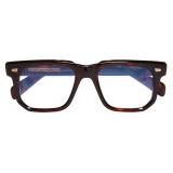 Cutler & Gross - 1410 Square Optical Glasses - Dark Turtle - Luxury - Cutler & Gross Eyewear