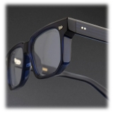 Cutler & Gross - 1410 Square Optical Glasses - Classic Navy Blue - Luxury - Cutler & Gross Eyewear