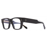 Cutler & Gross - 9690 Square Optical Glasses - Black on Crystal - Luxury - Cutler & Gross Eyewear