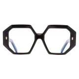 Cutler & Gross - 9324 Square Optical Glasses - Black on Crystal - Luxury - Cutler & Gross Eyewear