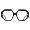 Cutler & Gross - 9324 Square Optical Glasses - Black on Crystal - Luxury - Cutler & Gross Eyewear