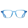 Cutler & Gross - GR07 Square Optical Glasses - Blue Crystal - Luxury - Cutler & Gross Eyewear