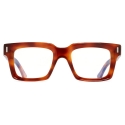 Cutler & Gross - 1386 Square Optical Glasses - Honey Havana - Luxury - Cutler & Gross Eyewear