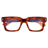 Cutler & Gross - 1386 Square Optical Glasses - Honey Havana - Luxury - Cutler & Gross Eyewear