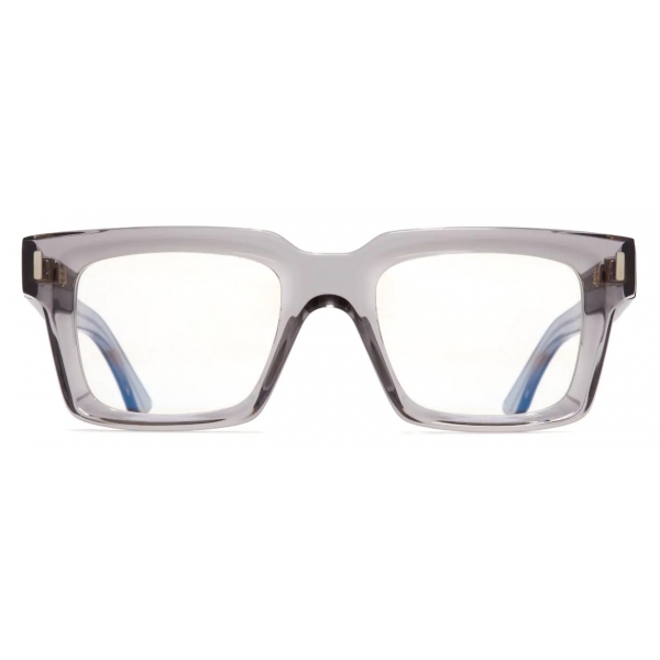 Cutler & Gross - 1386 Square Optical Glasses - Smoke Quartz - Luxury - Cutler & Gross Eyewear