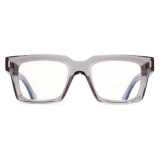 Cutler & Gross - 1386 Square Optical Glasses - Smoke Quartz - Luxury - Cutler & Gross Eyewear