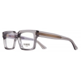 Cutler & Gross - 1386 Square Optical Glasses - Smoke Quartz - Luxury - Cutler & Gross Eyewear