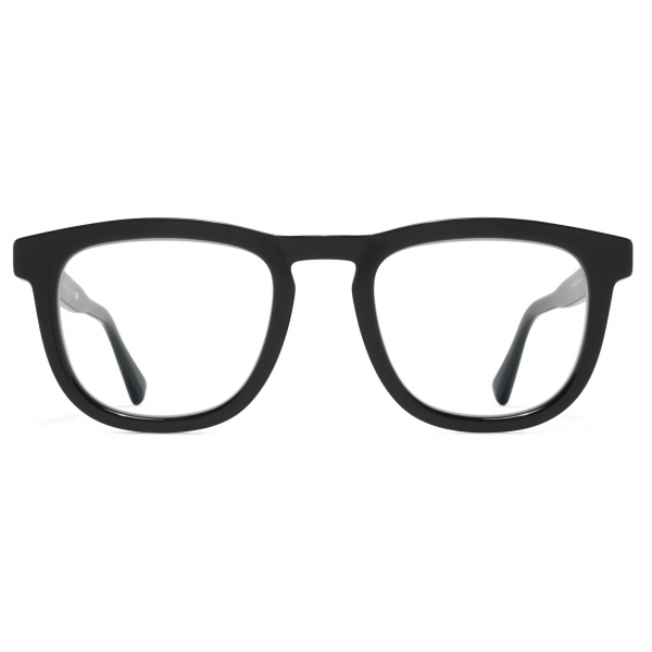 Mykita - Lerato - Acetate - Black Shiny Silver - Acetate Glasses - Optical Glasses - Mykita Eyewear